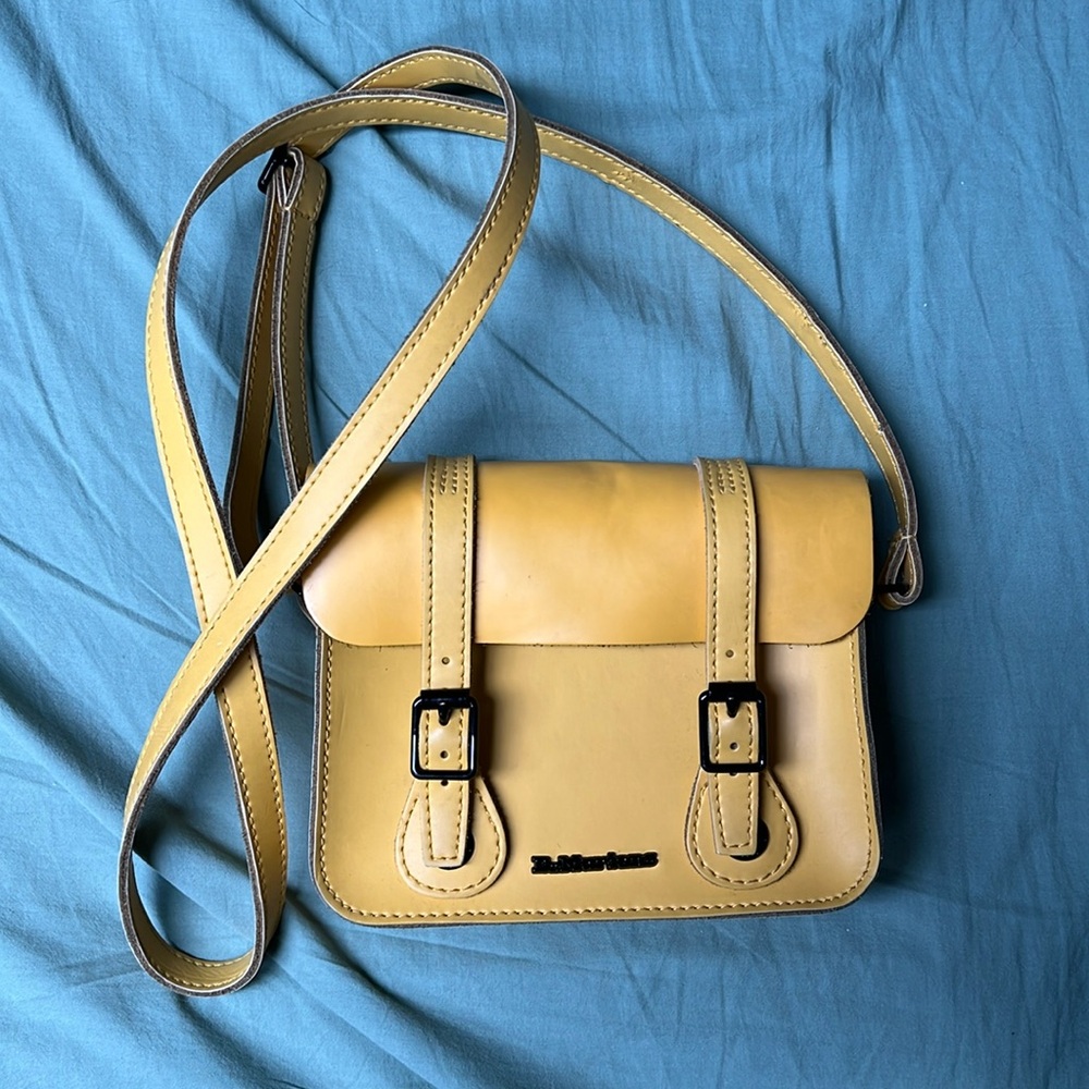 7 Inch Leather Crossbody Bag.